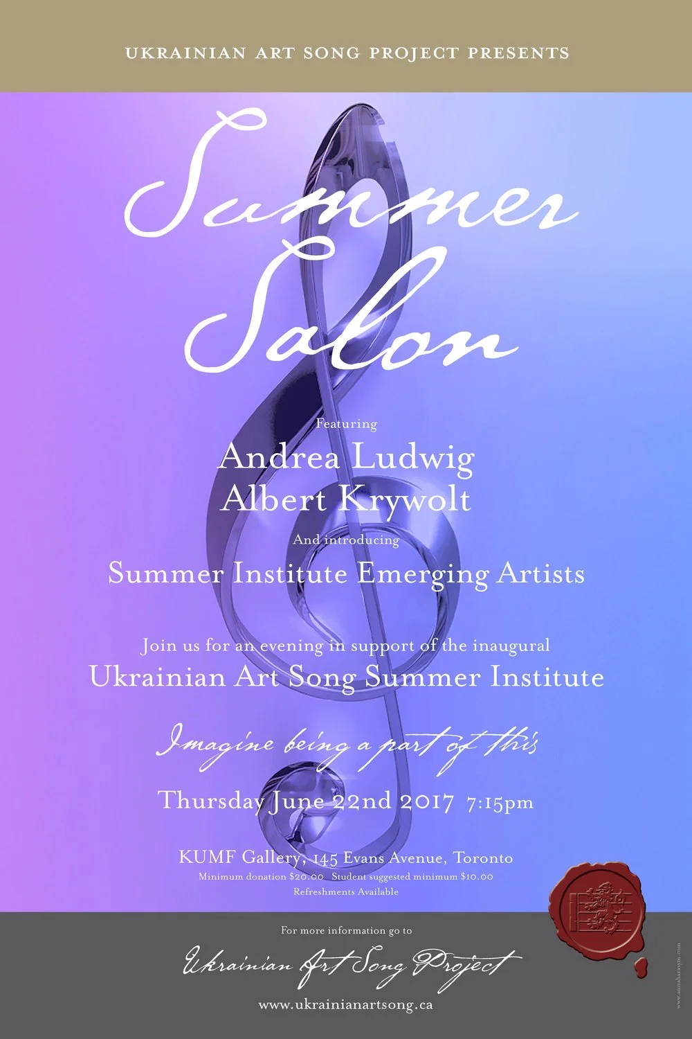 Soloist - Summer Salon at UASP
