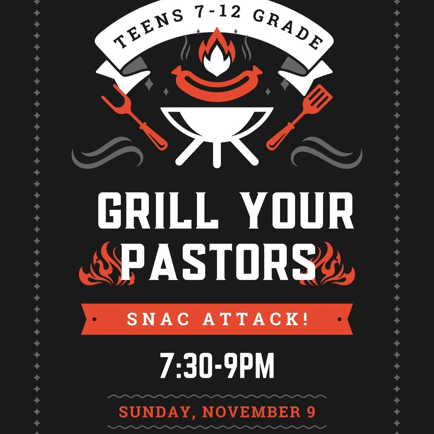 Our next SNAC Attack is November 9!