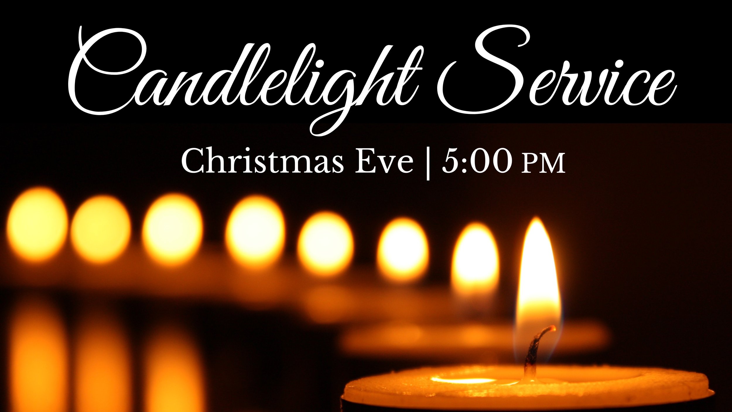 Christmas Eve Candlelight Service