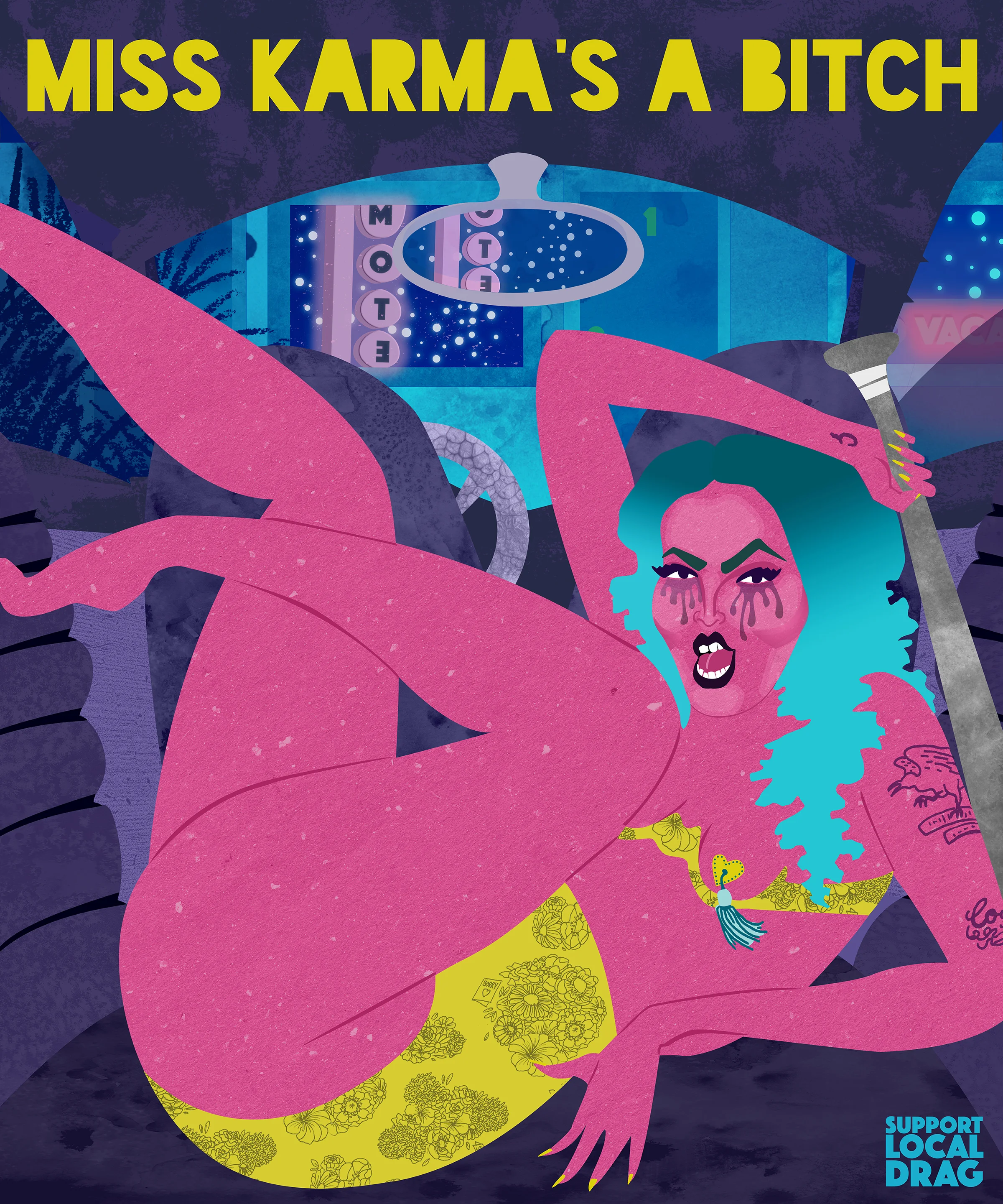 Support Local Drag - Miss Karma