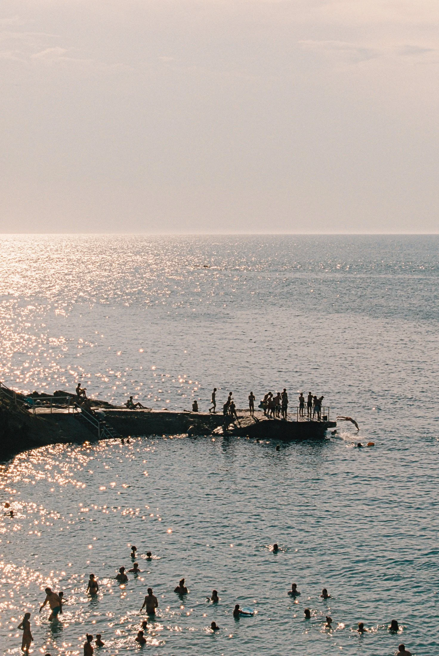 Biarritz Port Vieux Vue - Film 35mm
