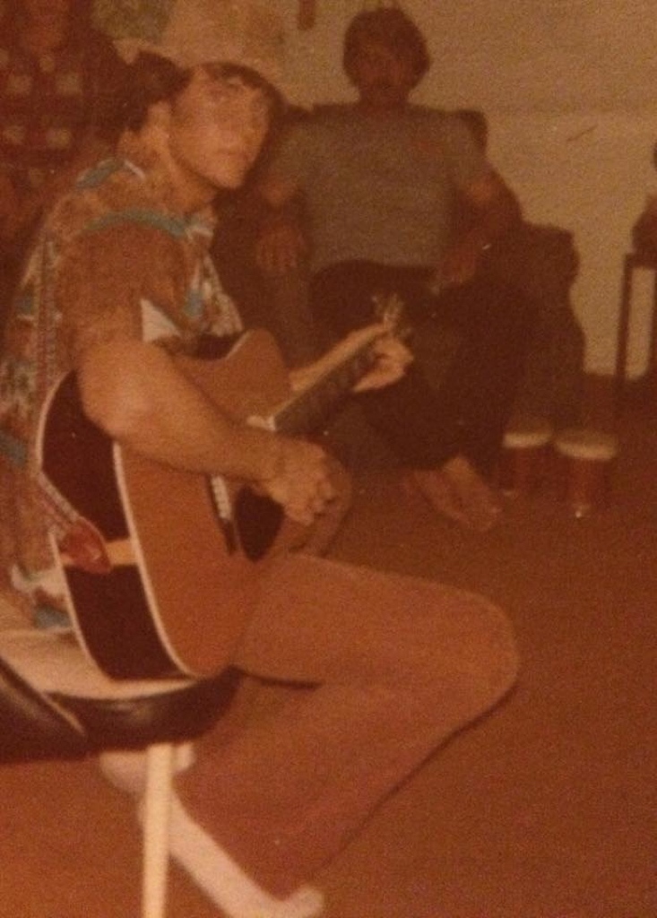 Playing at the home of a youth group family