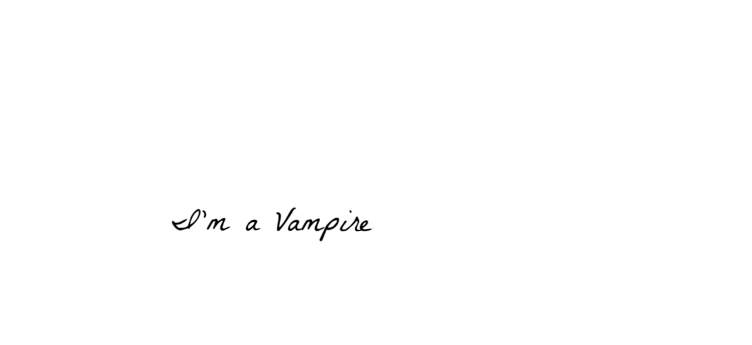 I'm a Vampire