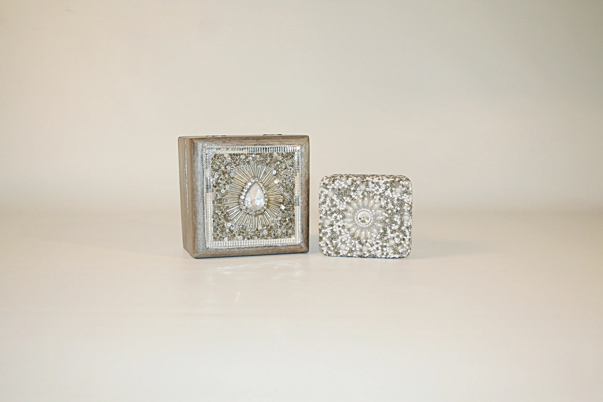 silver ring boxes