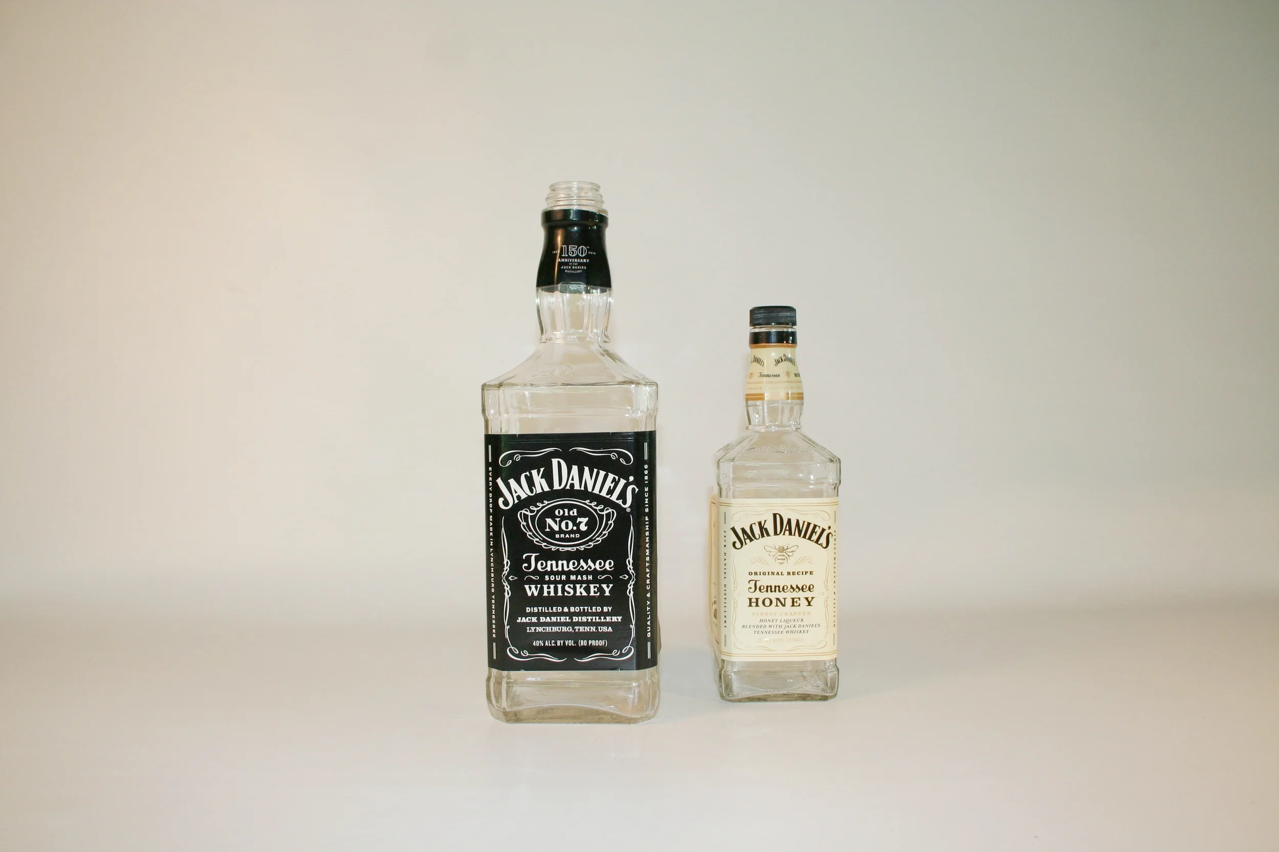 jack daniels whiskey bottles