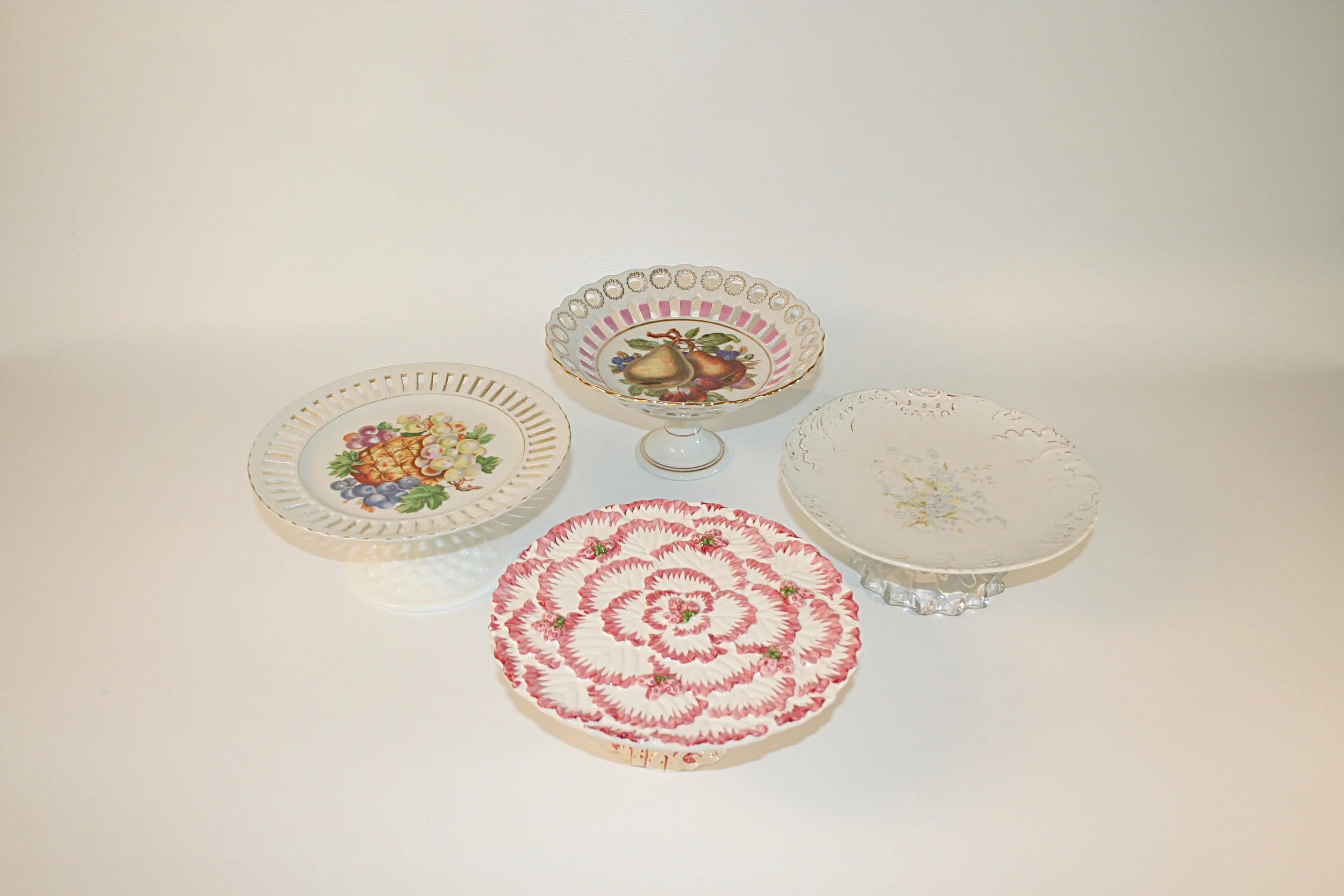 small mixed dessert stands
