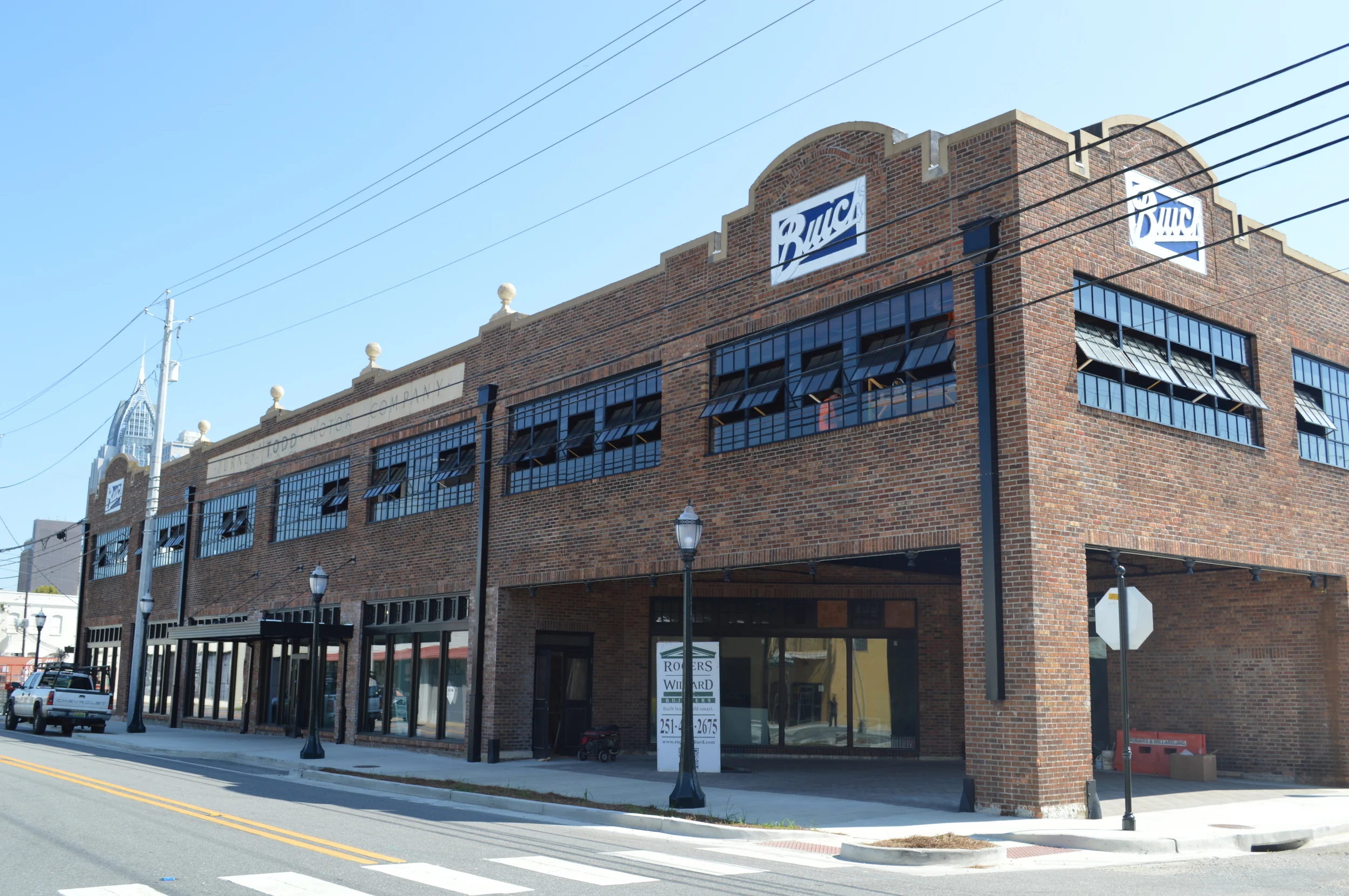  With a state investment of $____ the ___ year old historic Buick building in Mobile Alabama was able to get a total facelift, bring to St. Louis street already X number of jobs and X number of new projects, directly inspired by the Buick effort. 