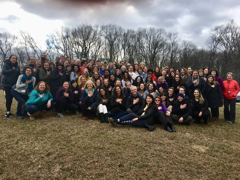 Our last day together at the intensive mindful self-compassion retreat