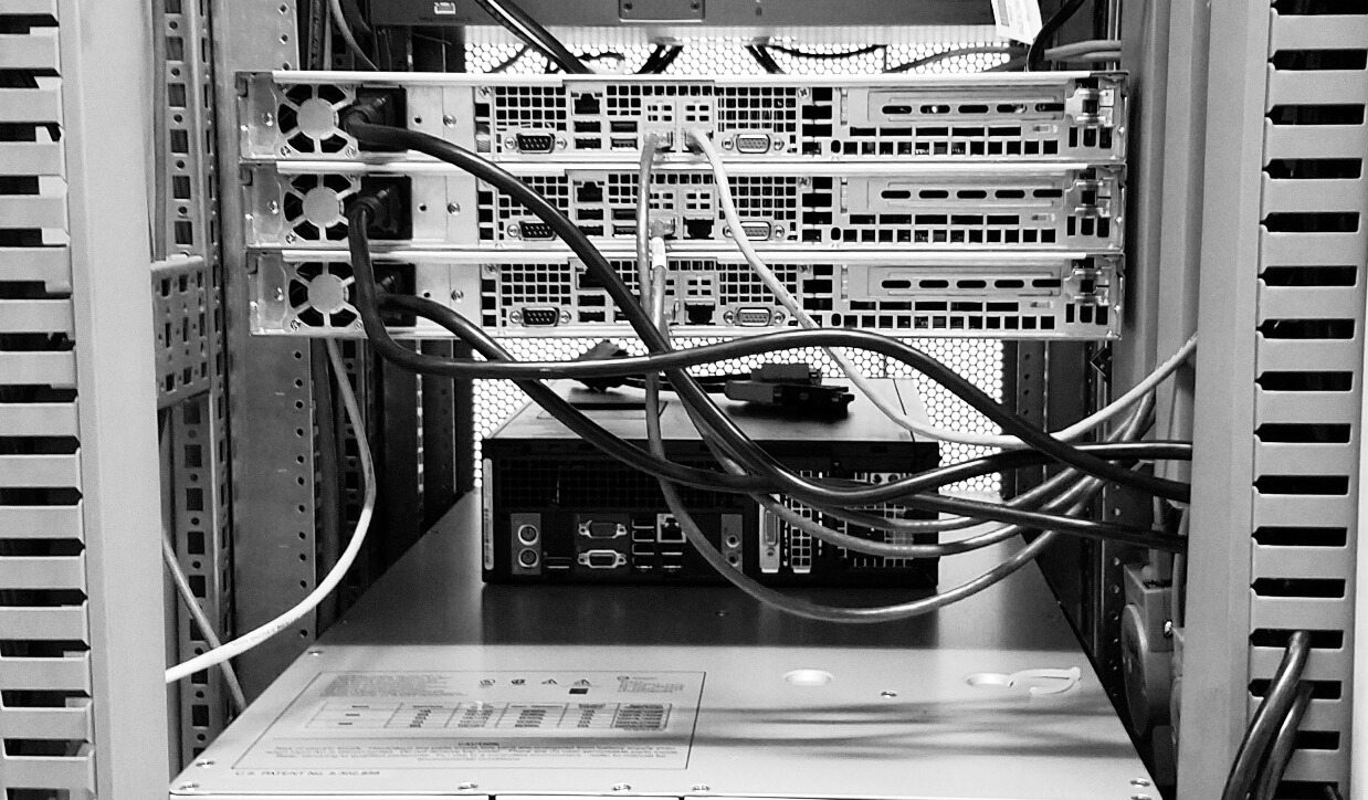 The upgraded system was configured using the existing rack and backbone of the previous installation.