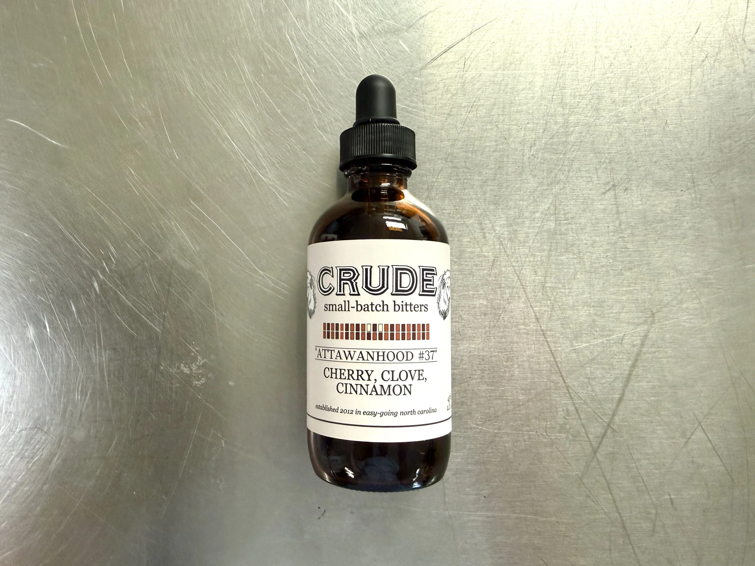 "Attawanhood #37" bitters (cherry-clove-cinnamon)