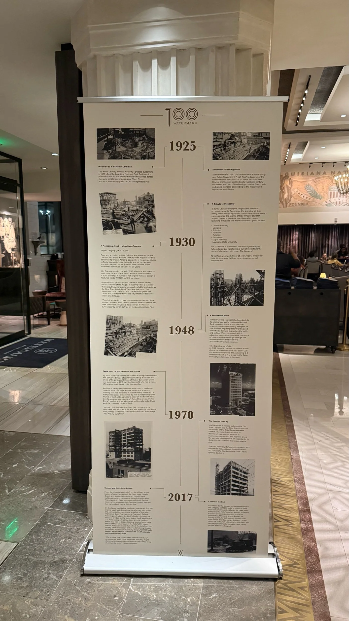 Print Poject: Watermark BR Pop-up Signage