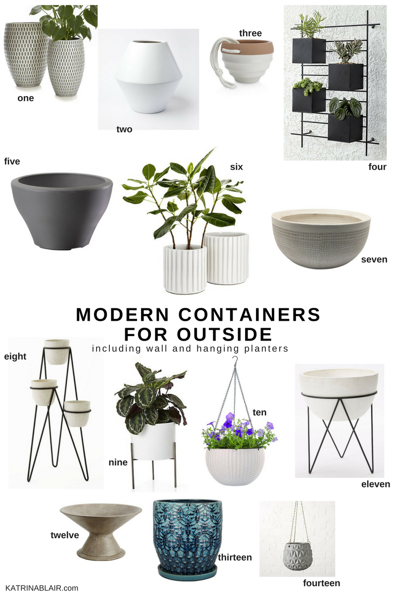 Modern Containers for Outside, Wall Planters and Hanging Planters.png