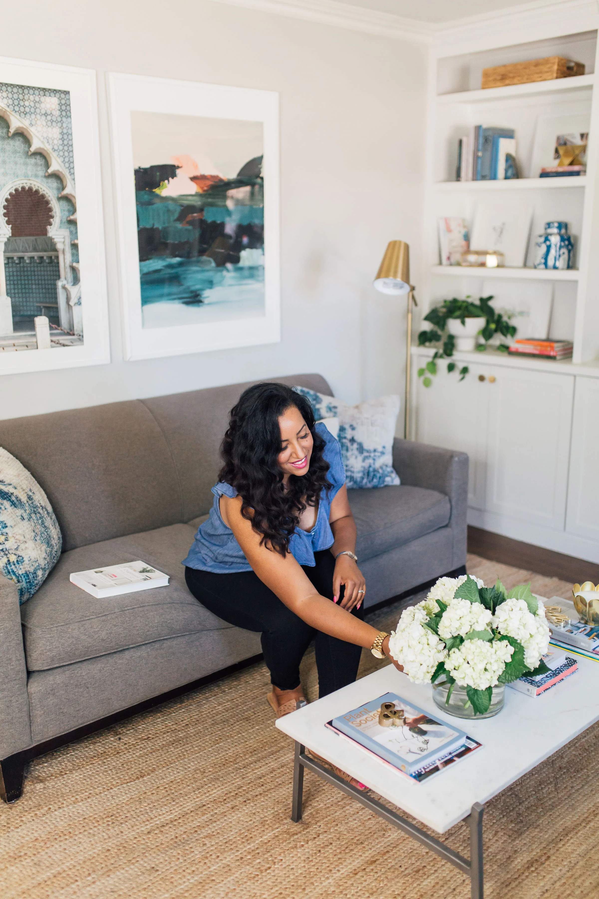 The Trick for Long-Lasting Hydrangeas 