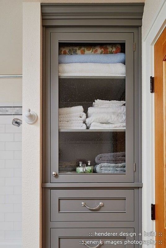Small Linen Cabinet Makeover Inspiration Before Katrina Blair Interior Design Home Style Modern Livingkatrina - Bathroom Linen Cabinet Designs