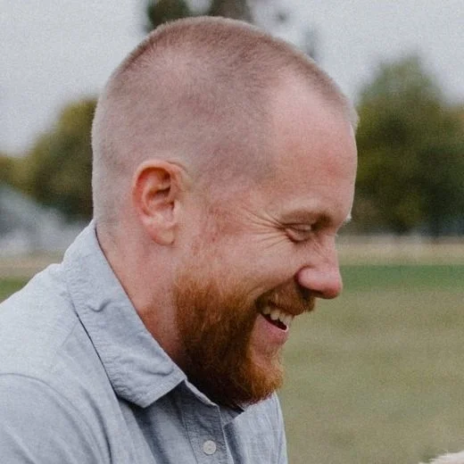Drop a warm, personal photo — Kevin and the family