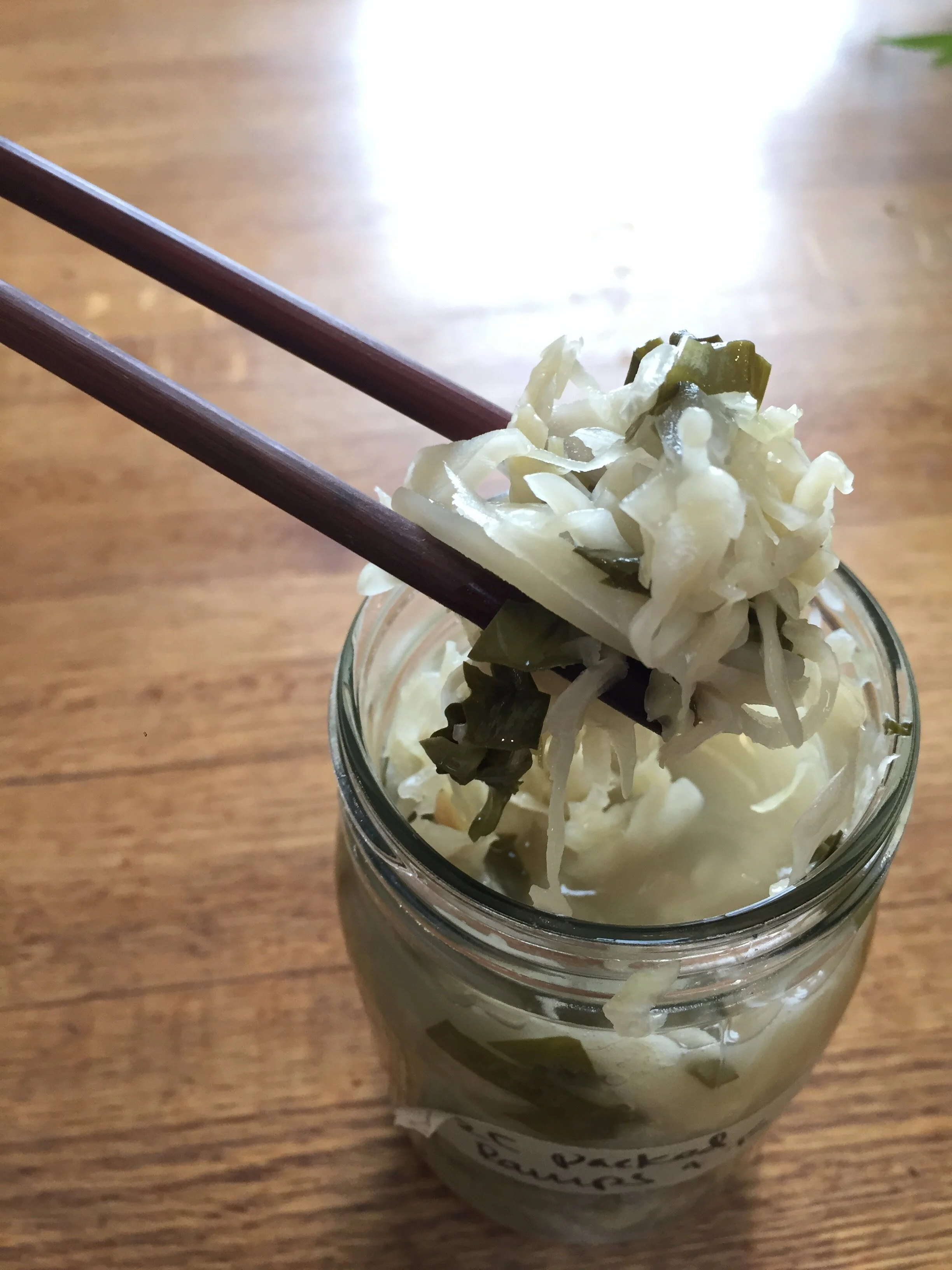 Ramp Kraut Hack! Fermenting at Home with Ramps (and Other Wild Greens) — Hosta Hill Fine Ferments