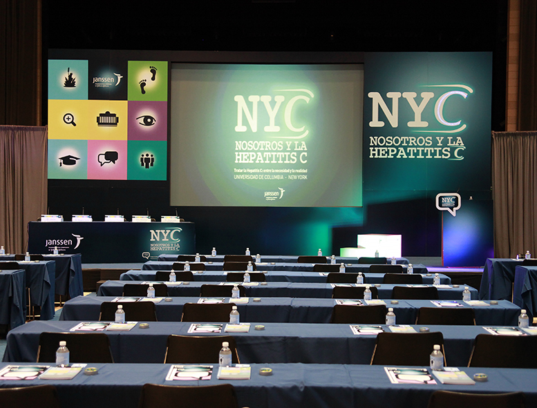 Medical conference venue for corporate event photography by Executive Photos NYC