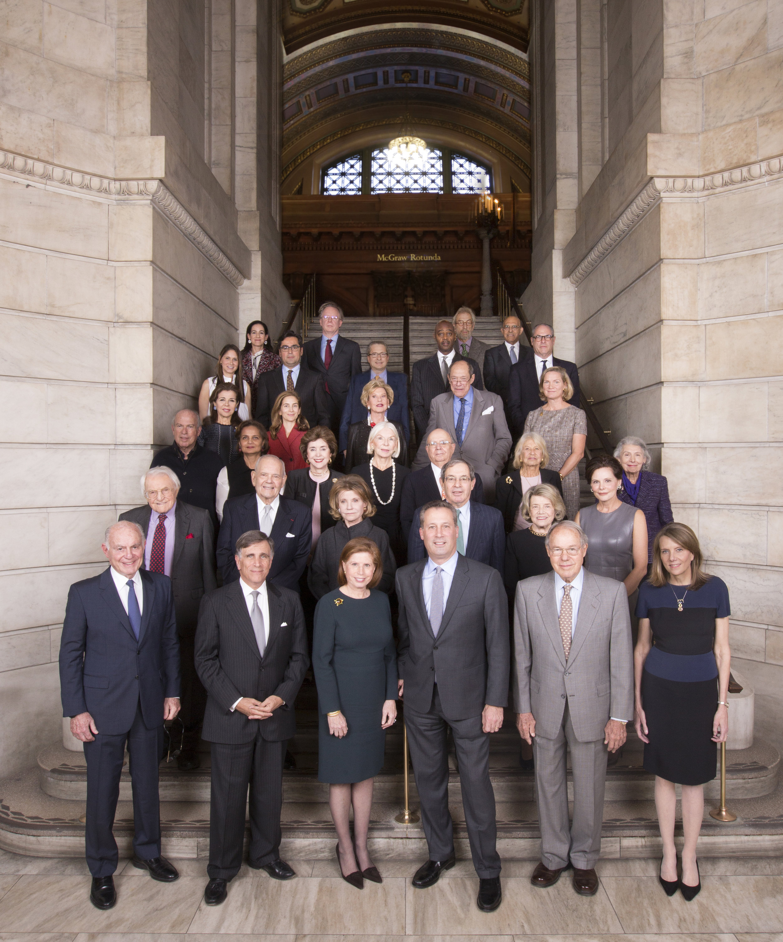NYPL New York Public Library group portrait corporate event photography executive photos nyc