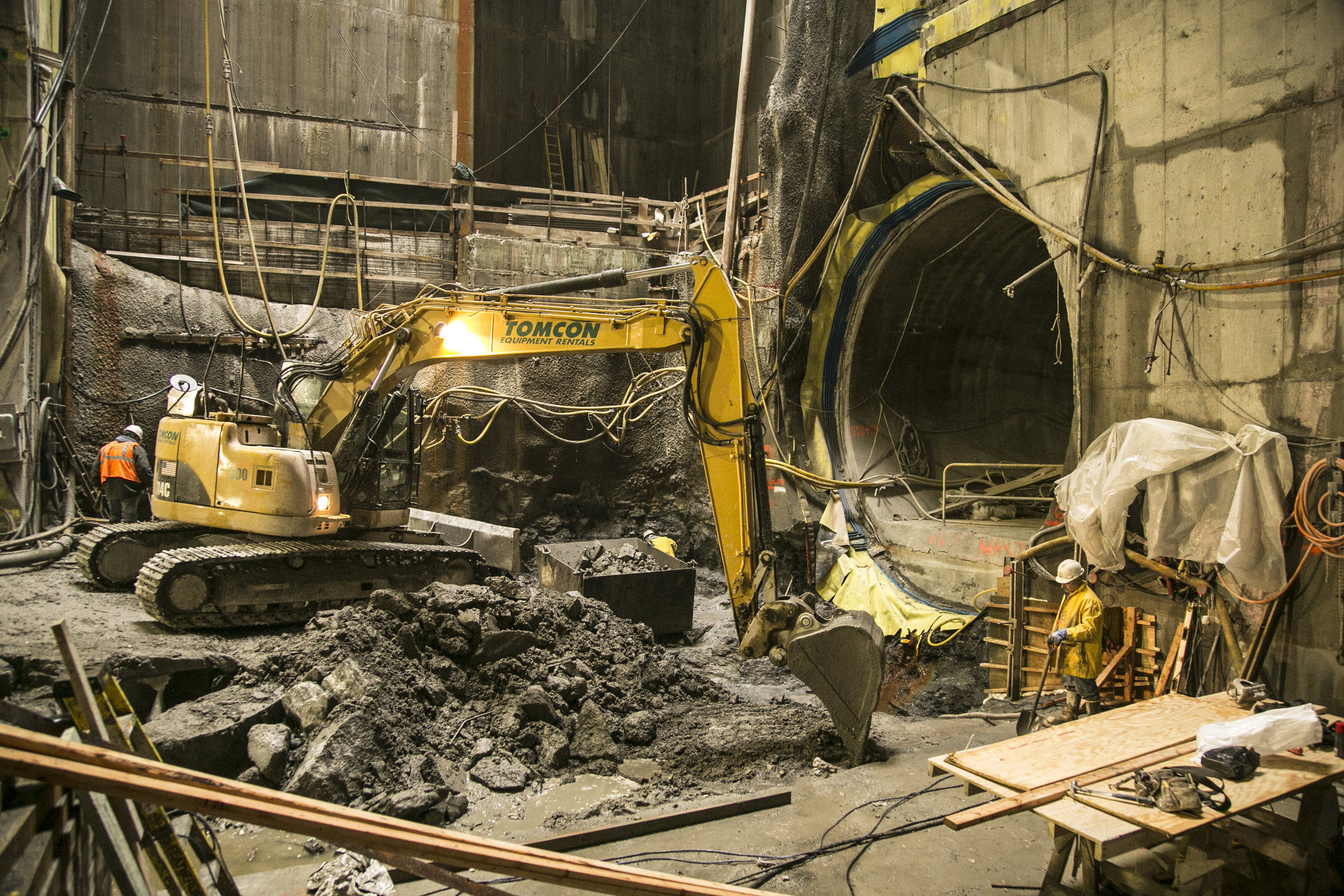 2nd avenue tunnel construction Industrial photography by corporate photographer Michael Benabib.jpg