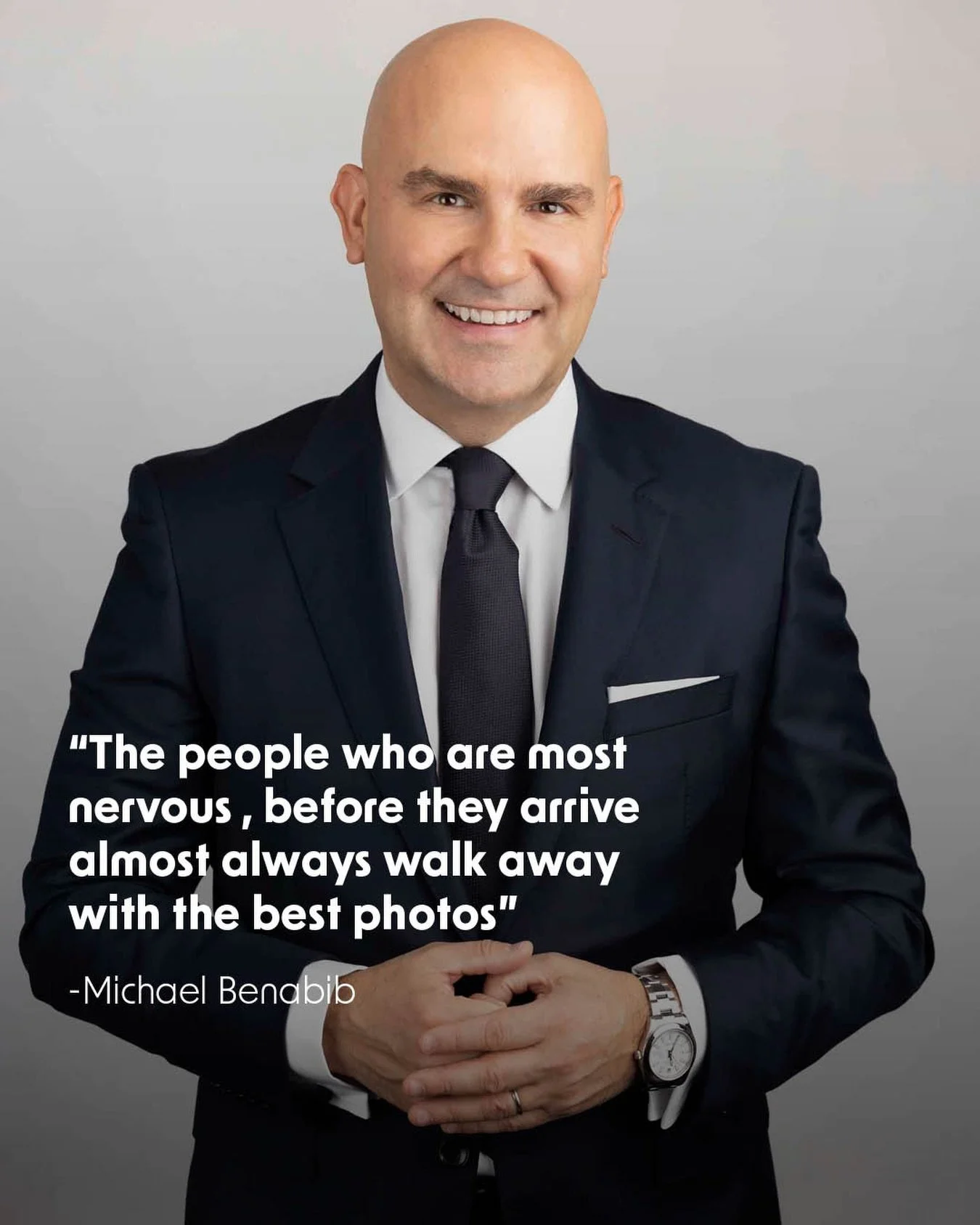 Your nerves walk in the door. Your best photo walks out.
In 30 years behind the lens photographing executives and leaders, the pattern is always the same.

The clients who care most about getting it right almost always do.

At Executive Photos NYC, w
