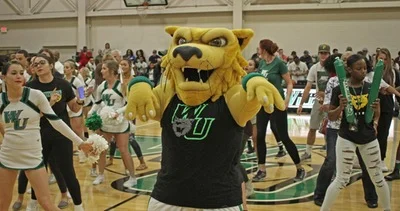 Wilmington University's Mascot, Wiley, is looking forward to seeing you on Saturday, April 7th!!