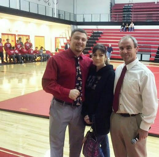 Marci was honored as Smyrna Wrestling's Muscle Champion and helped deliver the Muscle Movement Fnd. message to the audience at the wrestling match!