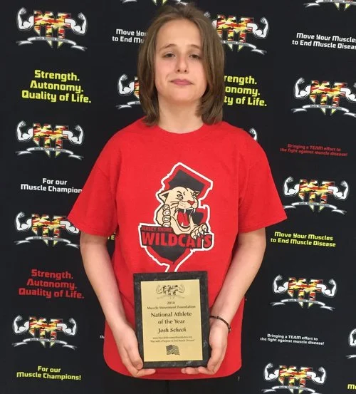 2017-2018 Muscle Movement Fdn. National Athlete of the Year, Josh Scheck