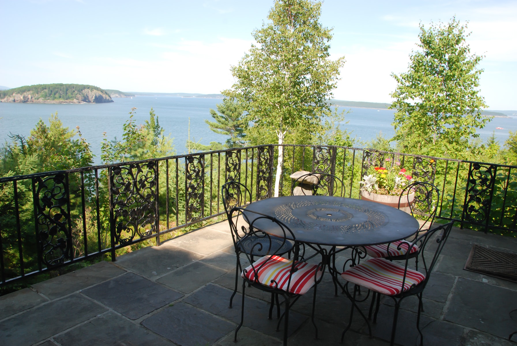  Overlooking Frenchman's Bay. 