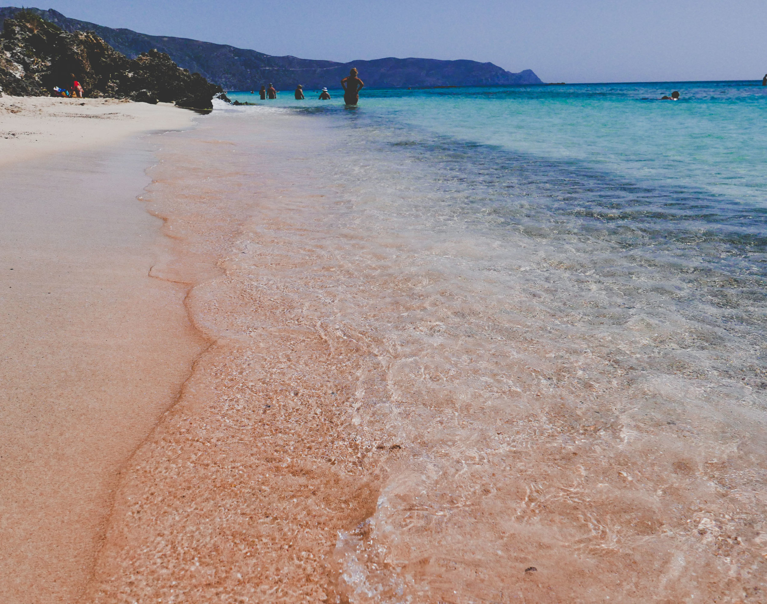  Elafonisi Beach, pink sands and blue water 