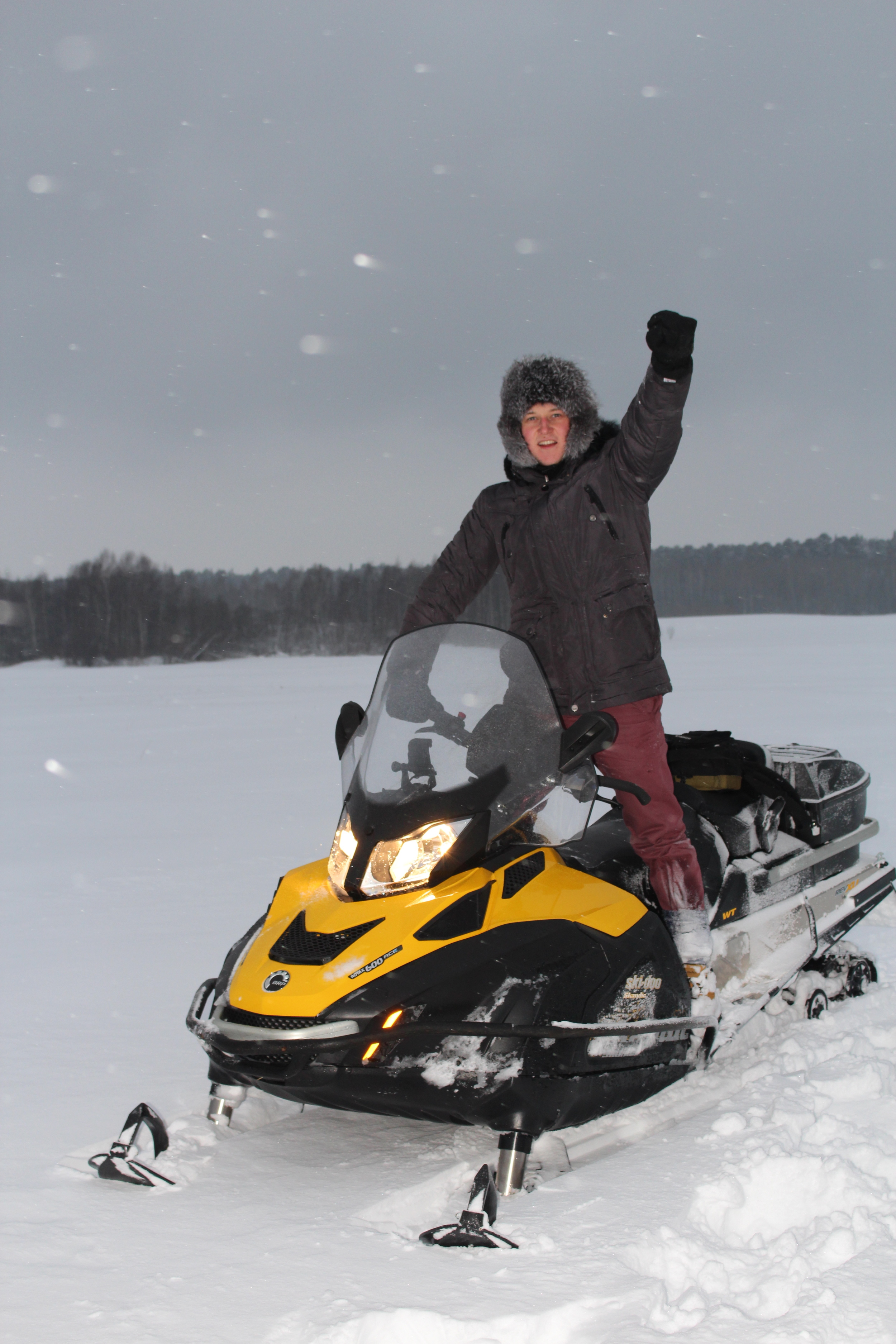 The unrivalled joy of riding a snowmobile