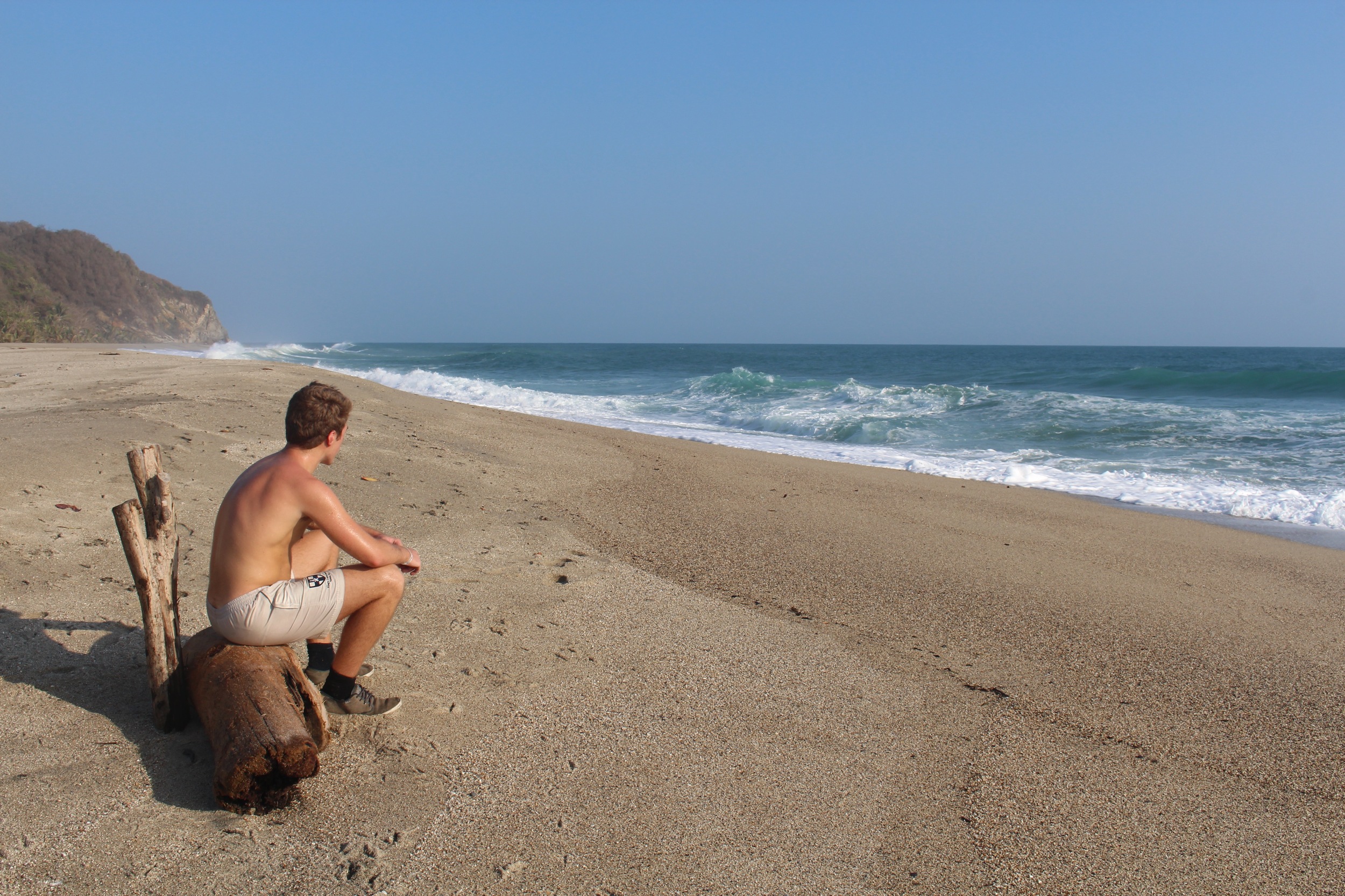 Taking in the view at Los Naranjos