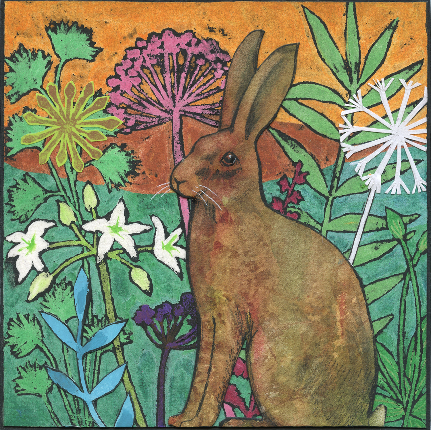 Hare in the Meadow
