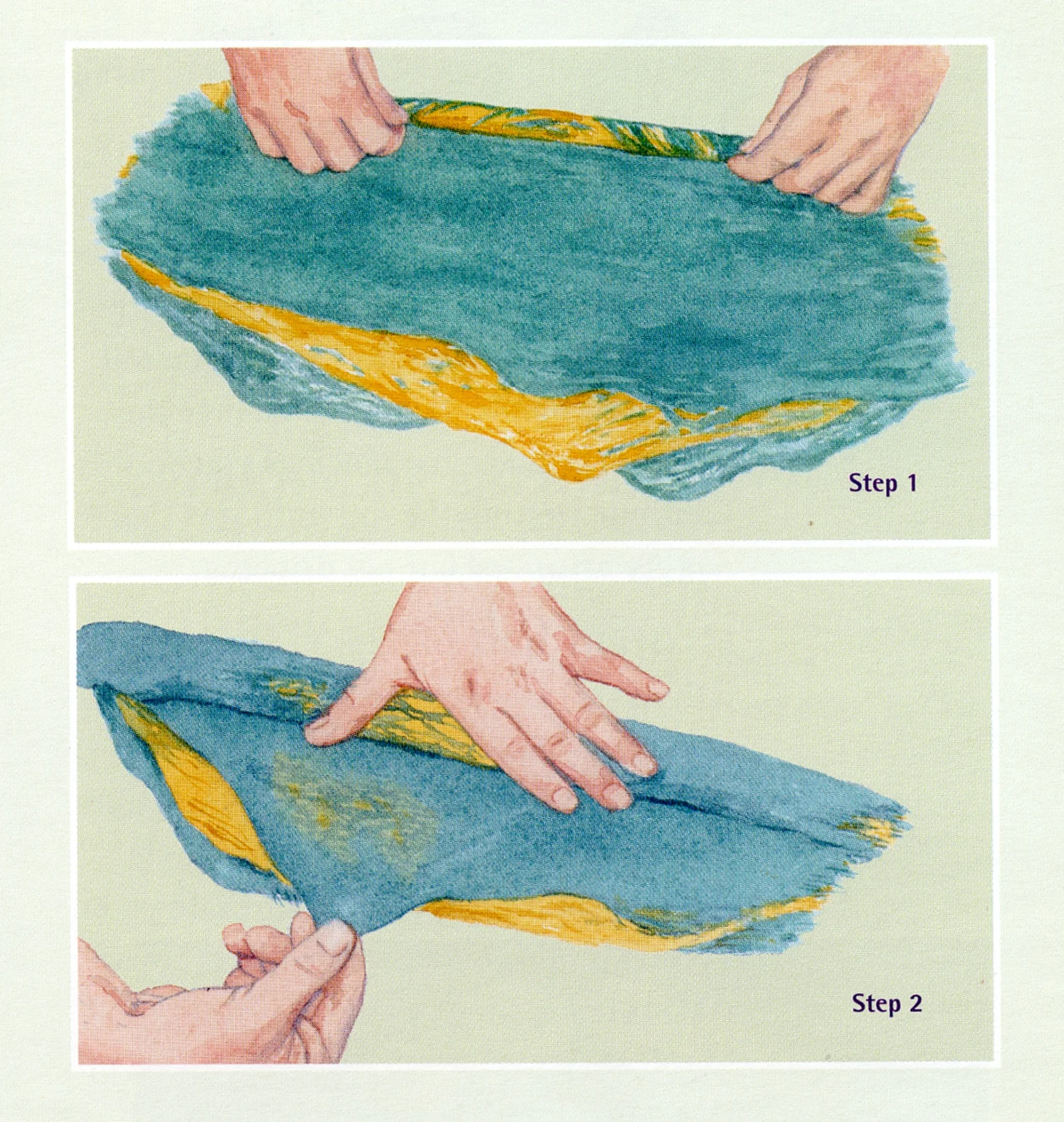Felting step by step