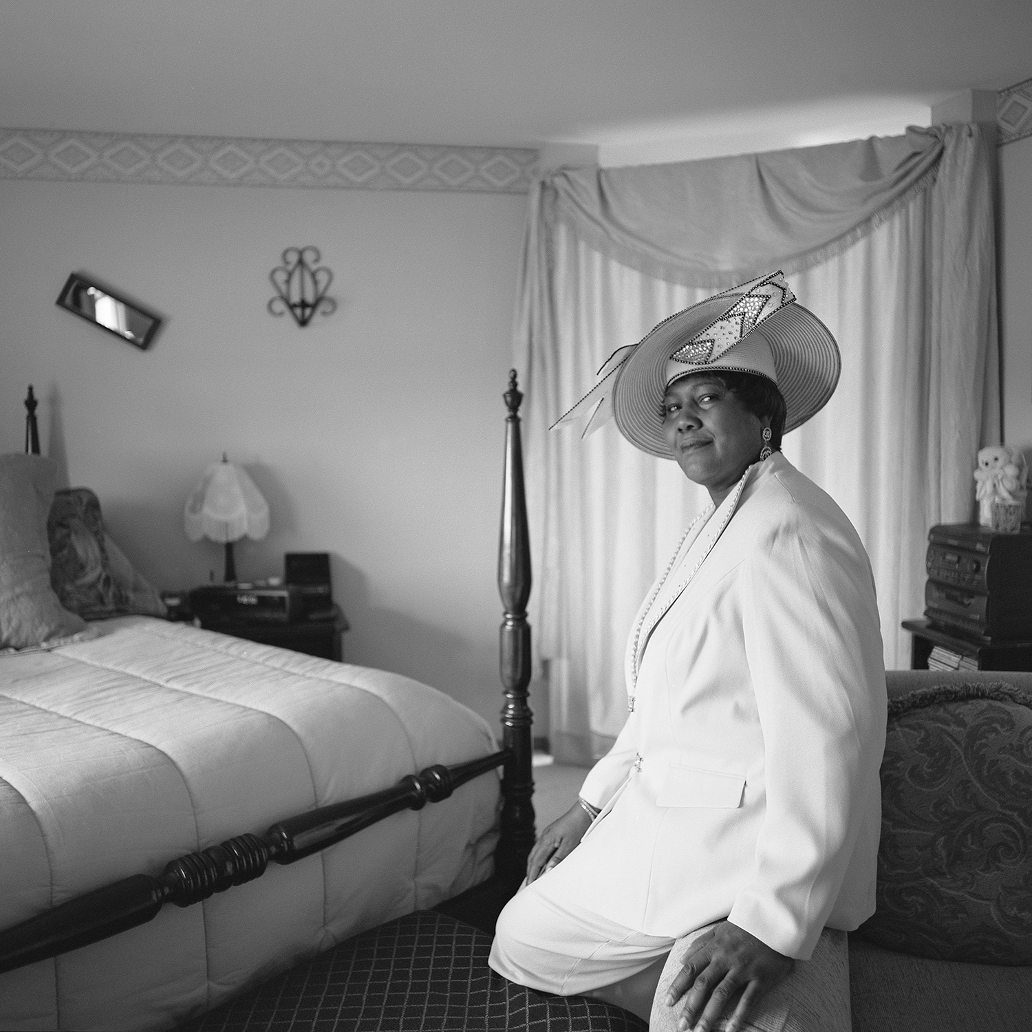 May in her Bedroom