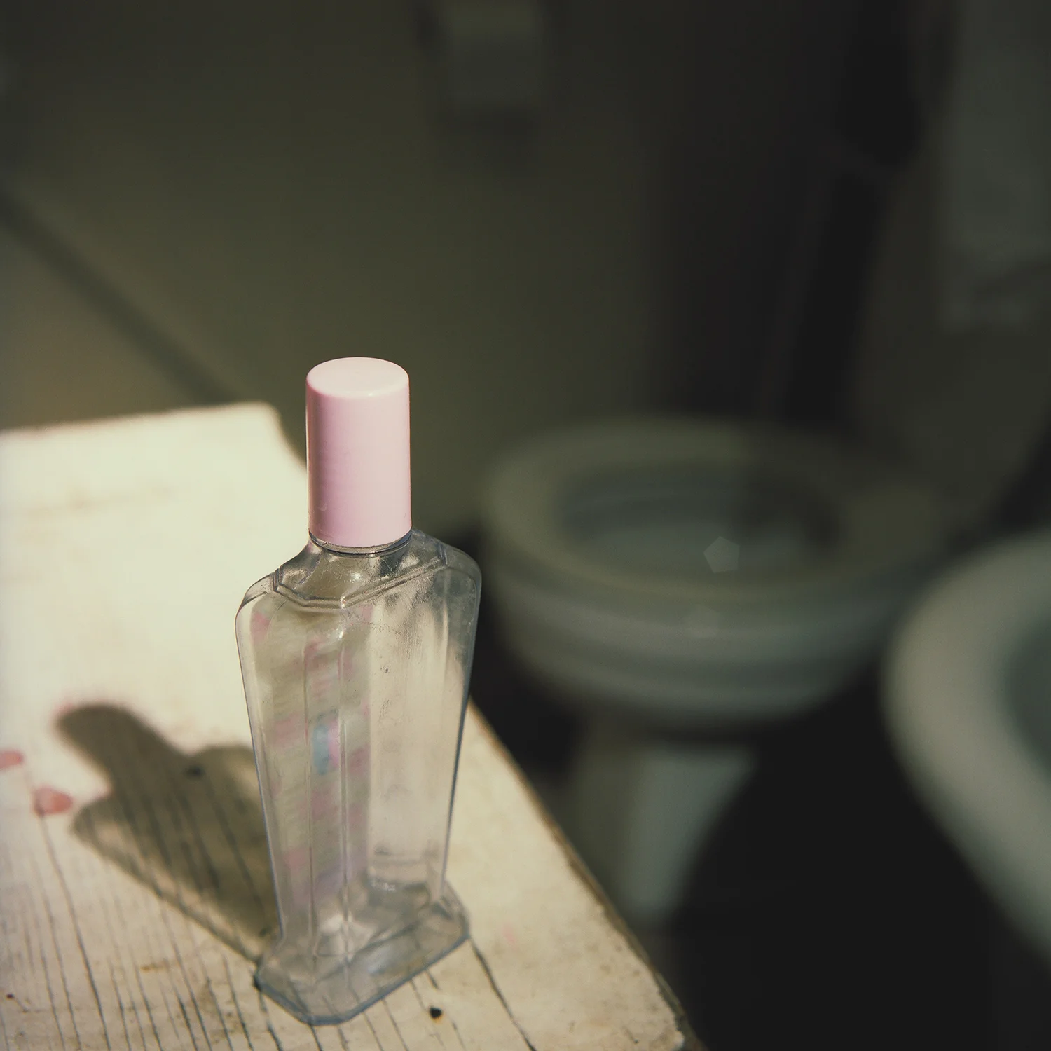 Bottle in the Bathroom
