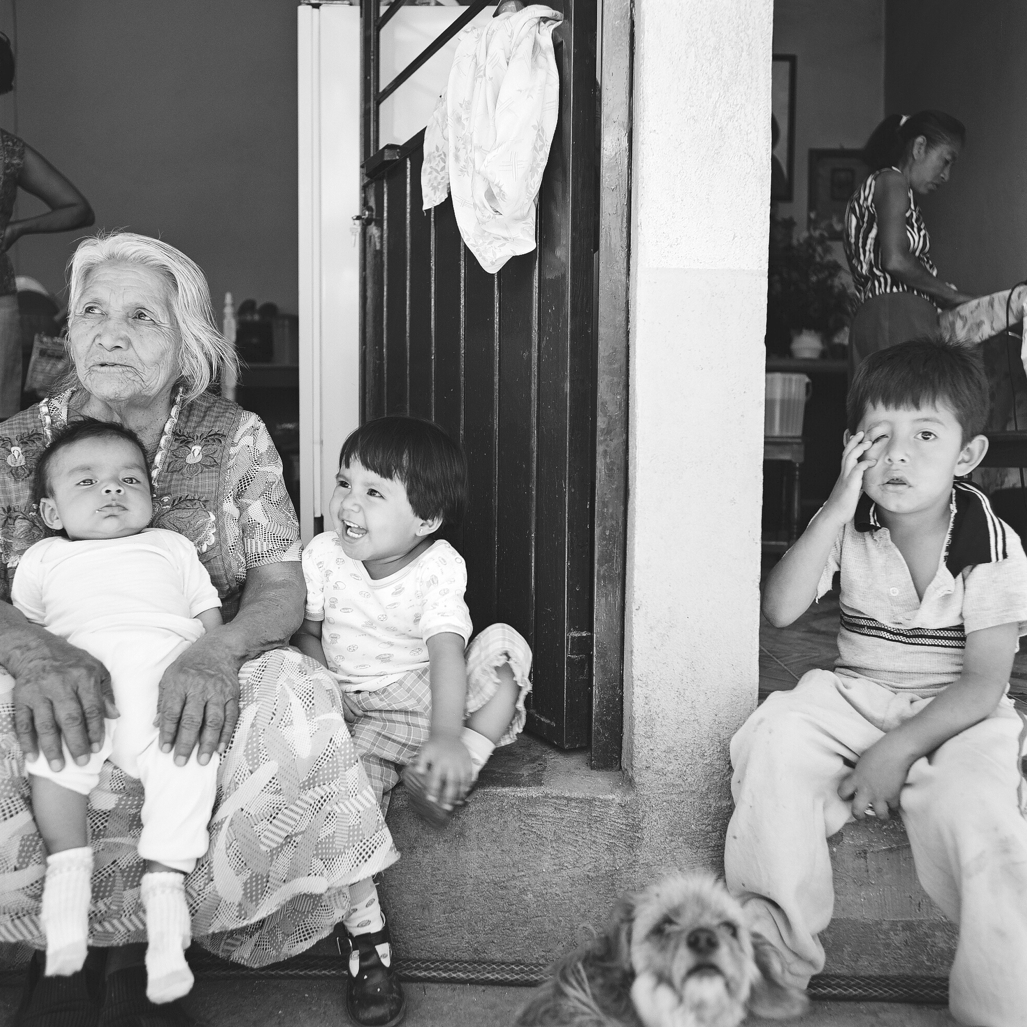 Three Generations and a Dog