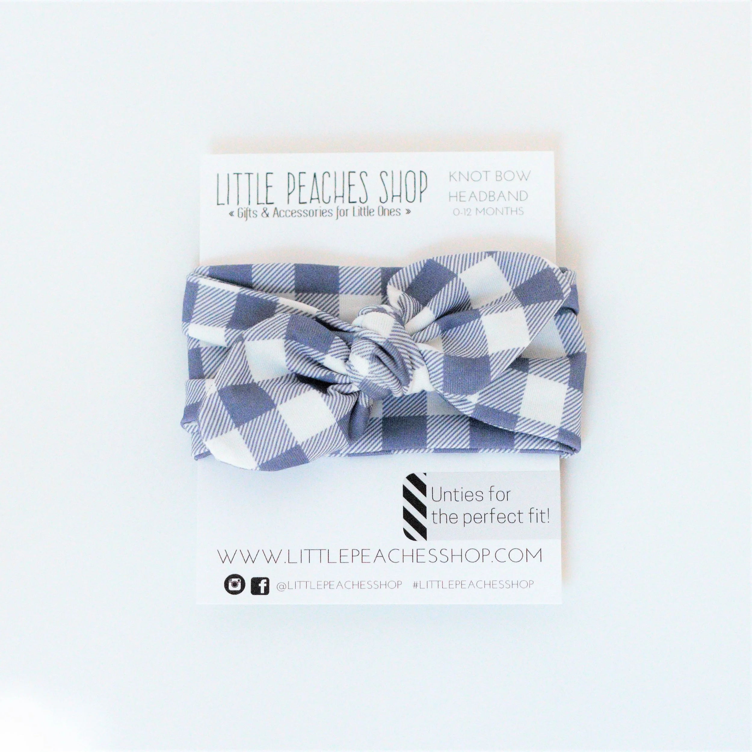 top knot bow headband