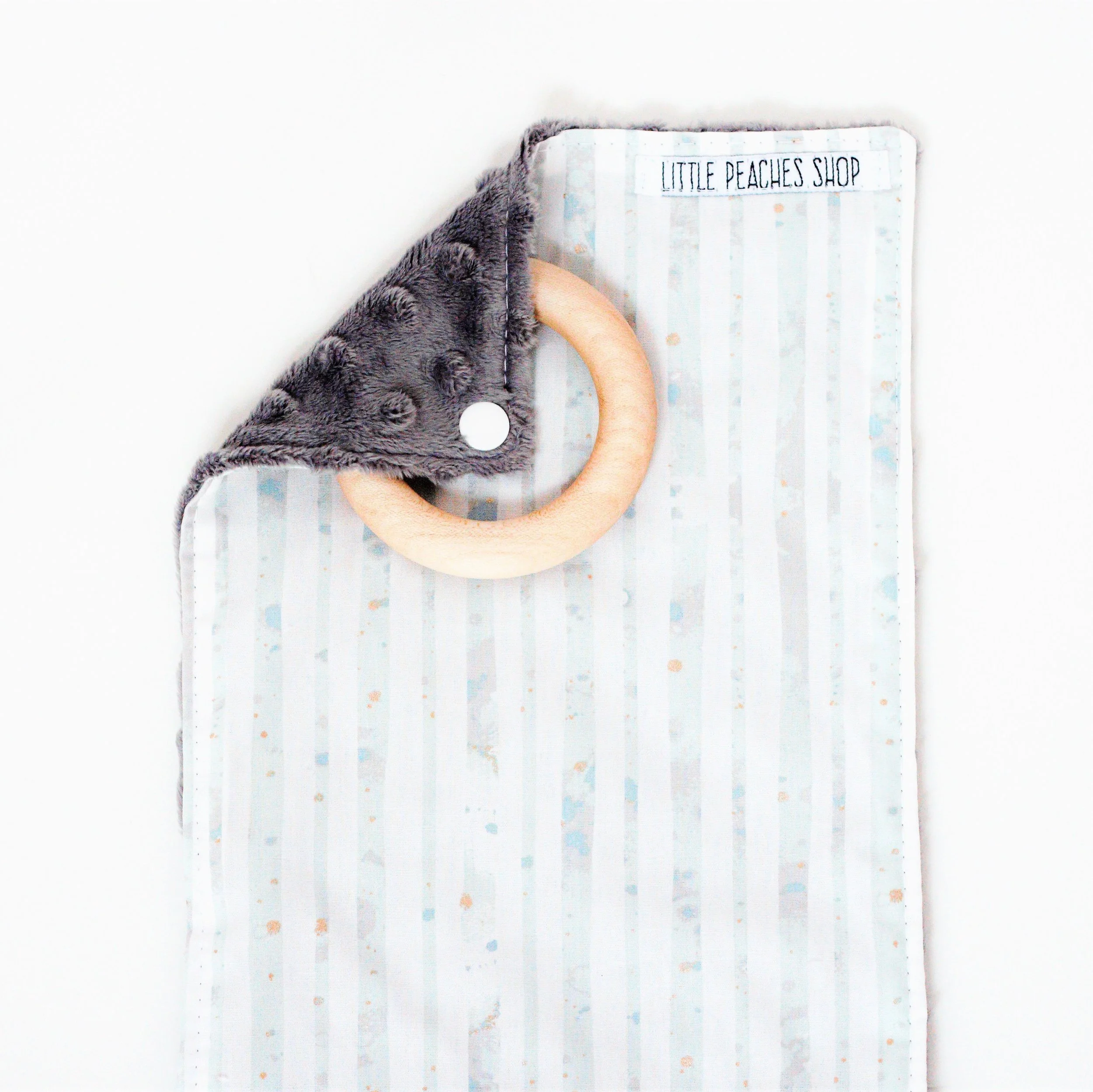 Teething Lovey in Birch