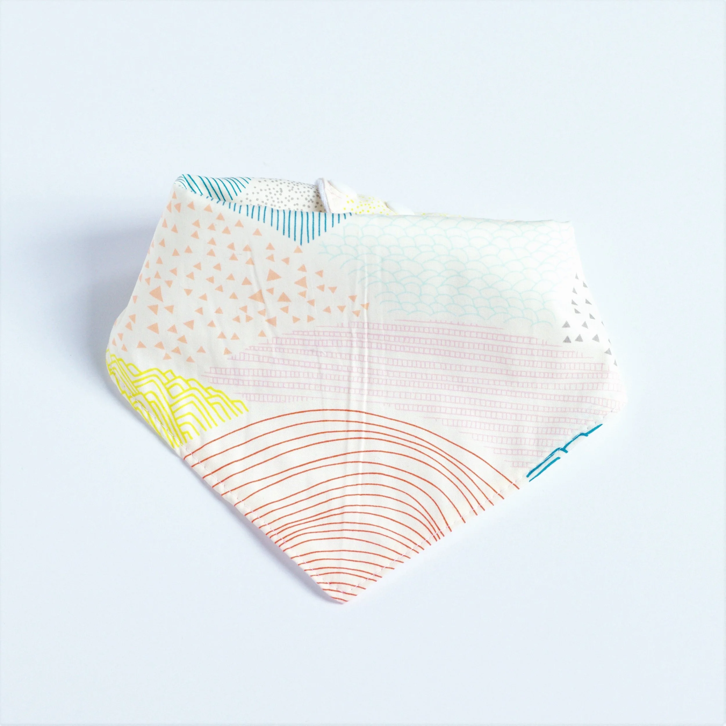 Muslin Bandana Bib in Morning Meadow
