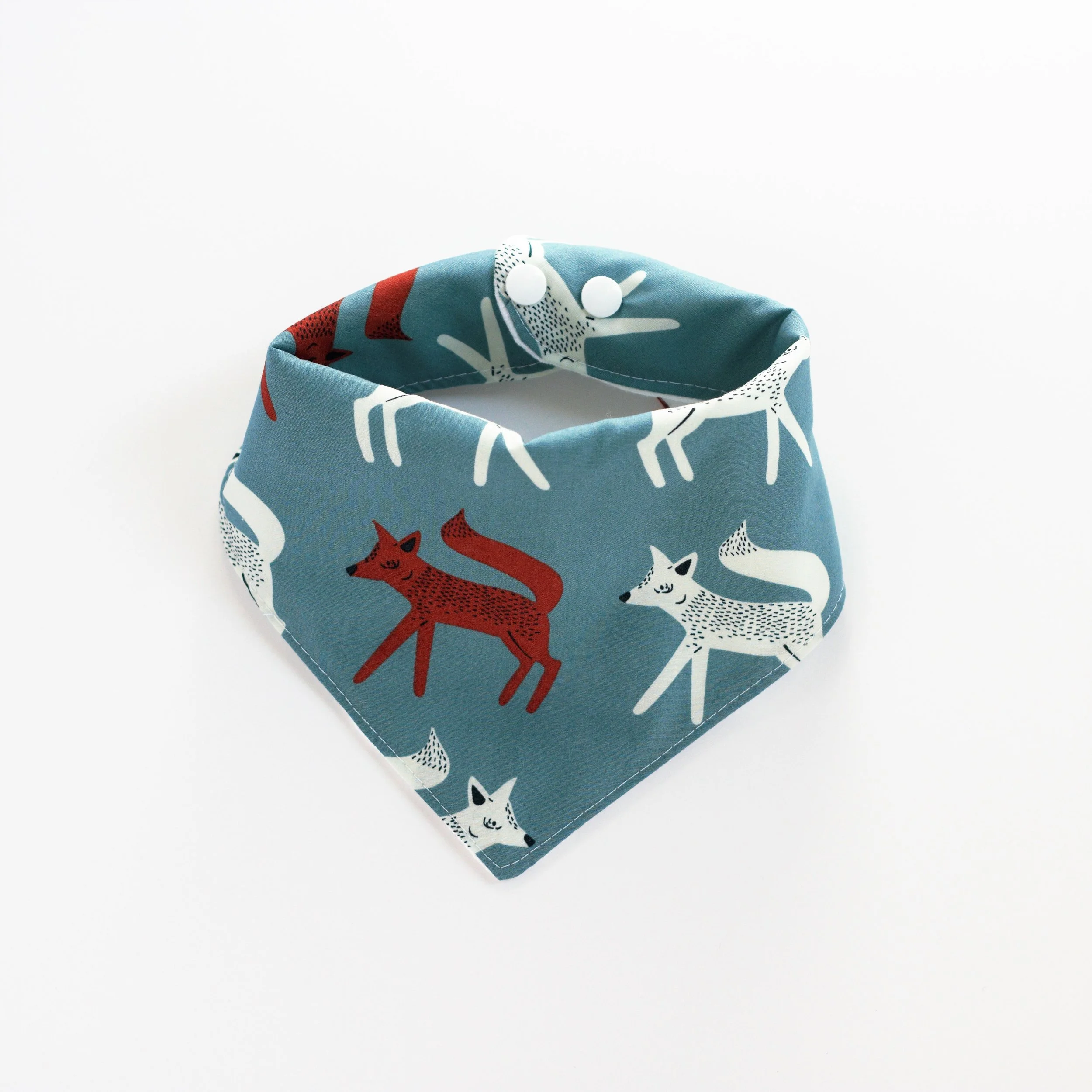 Muslin Bandana Bib in Little Fox
