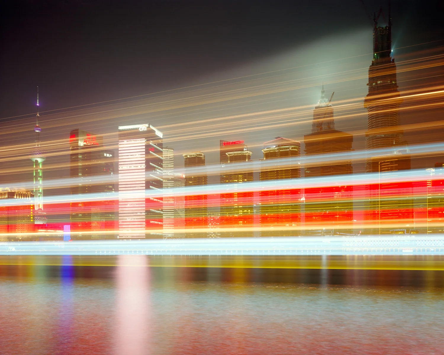  Shanghai, Pudong from the Bund,&nbsp;2013    