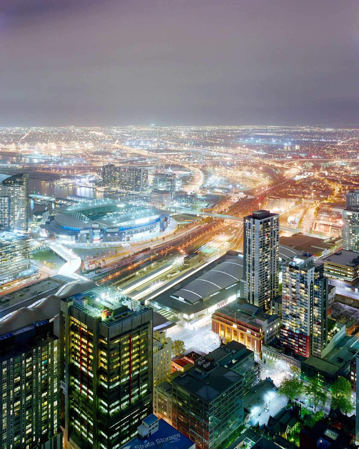  Melbourne, West from Rialto Tower 3,&nbsp;2009 