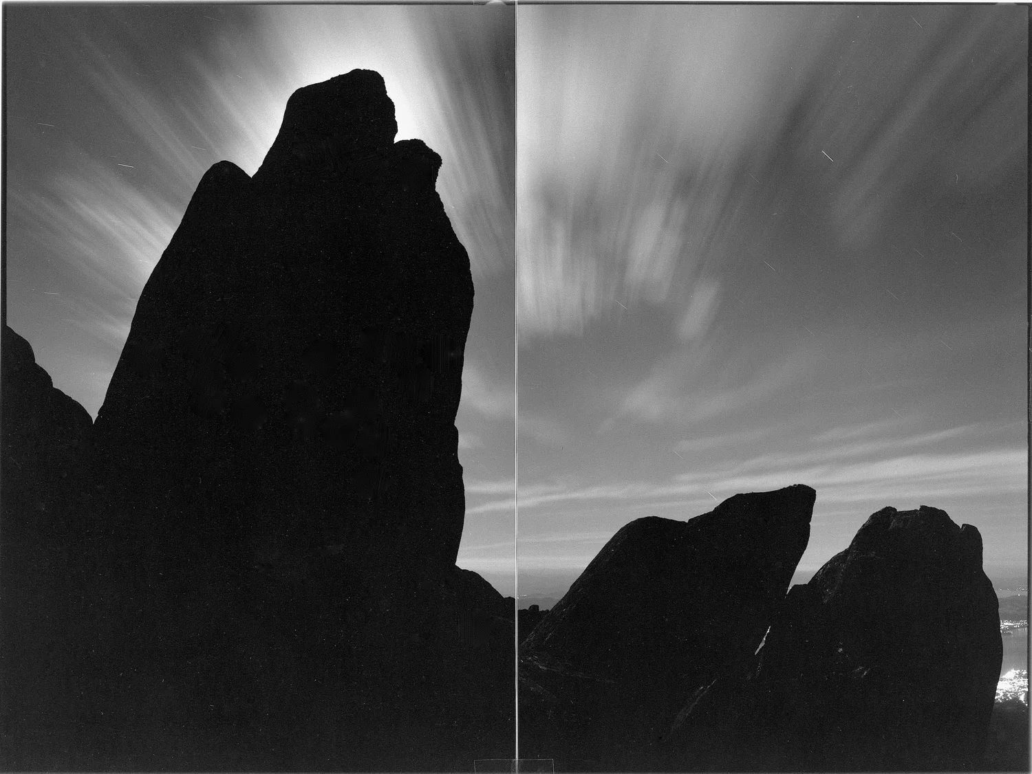  Night rocks, Mount Wellington, Tasmania, 1984 