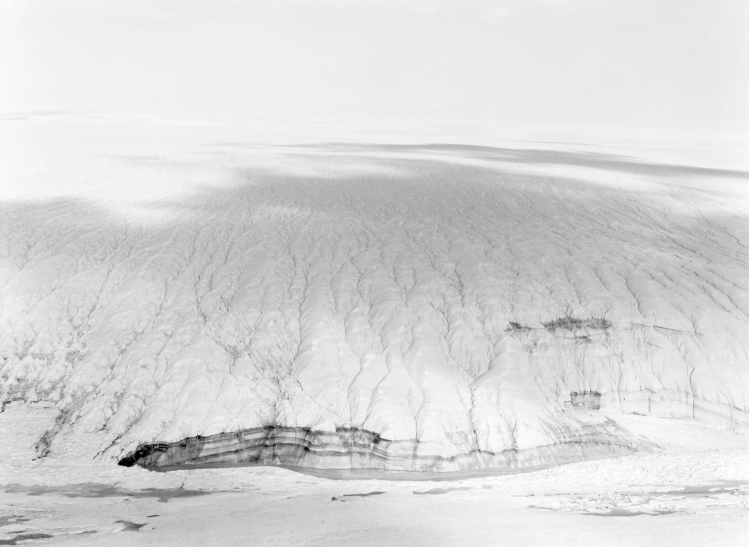  Edge of Sorsdal Glacier, Antarctica, 1991 