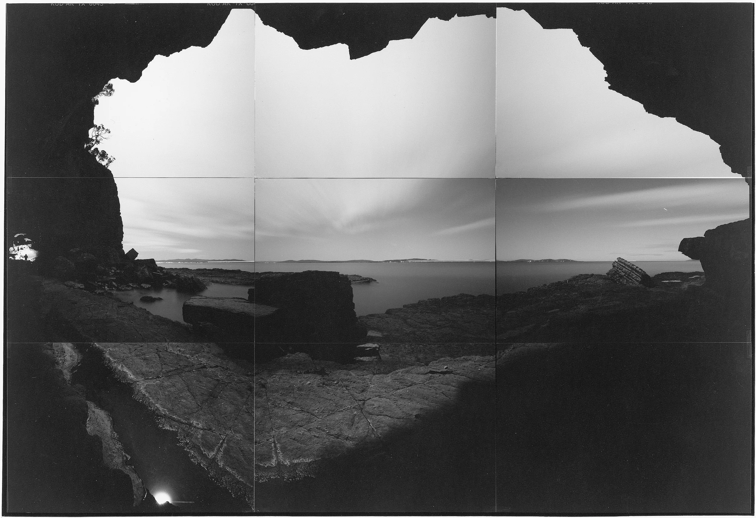  Self Portrait, Reflected Moon, Derwent River, Tasmania, 1985 