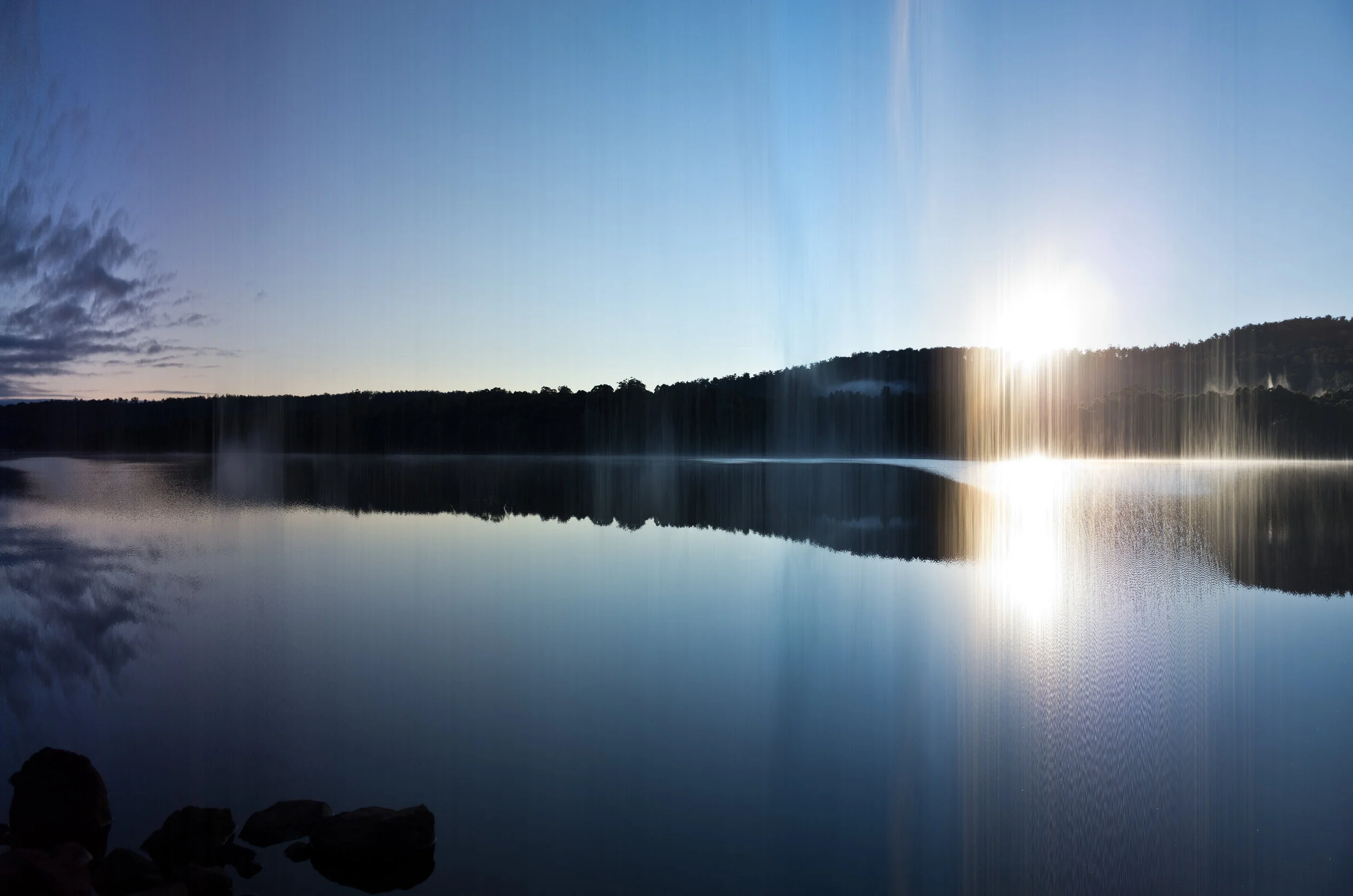  Sunrise, Bronte Lagoon, Tasmania, 2014-08-26 