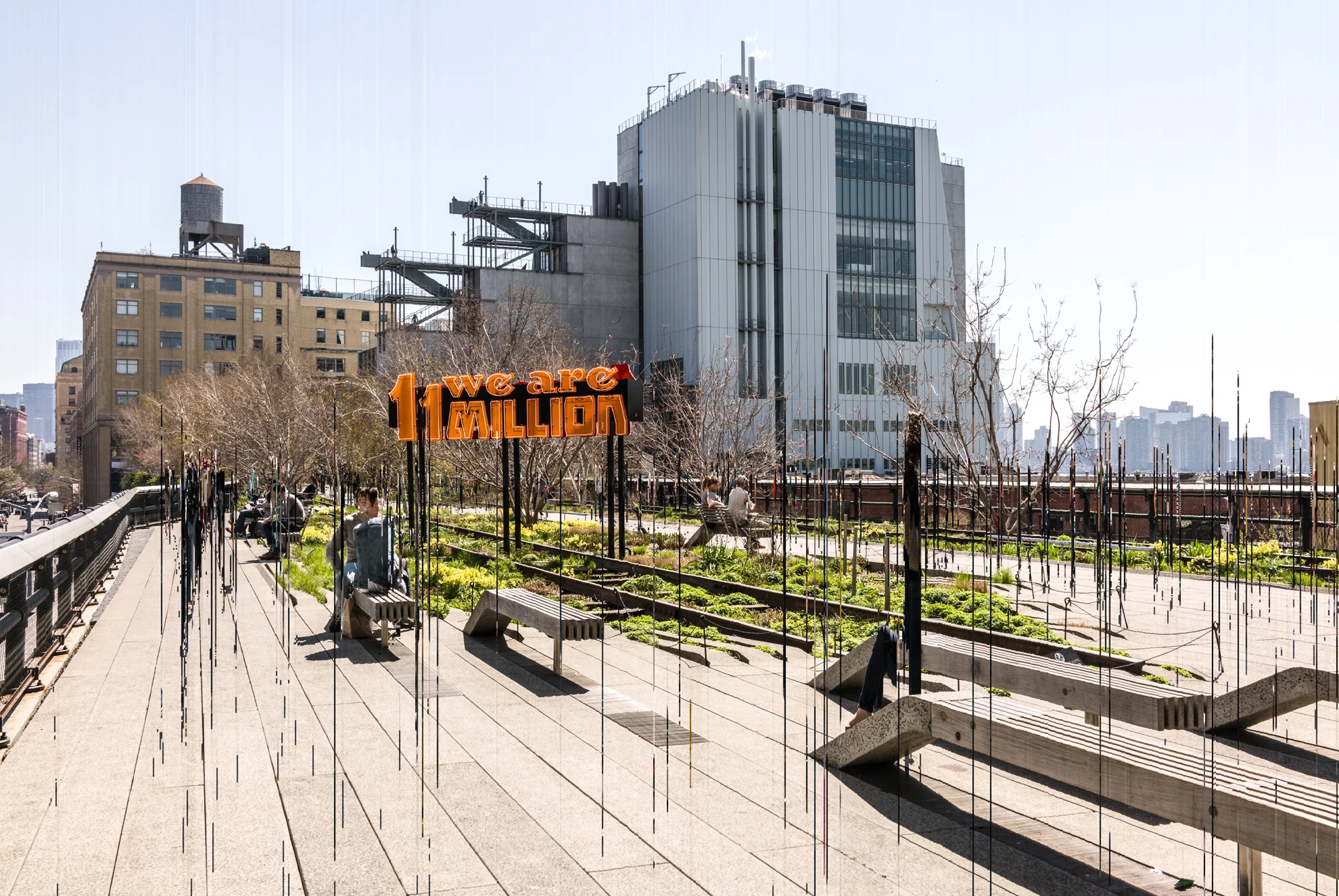  Whitney Museum from High Line, New York, 2018 