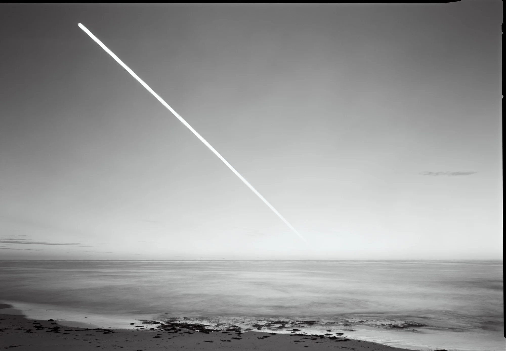  31 March 2026, 7:00 am-11:00 am, Friendly Beaches  Pigment ink print, 101.6 cm x 132.1 cm, 2026 