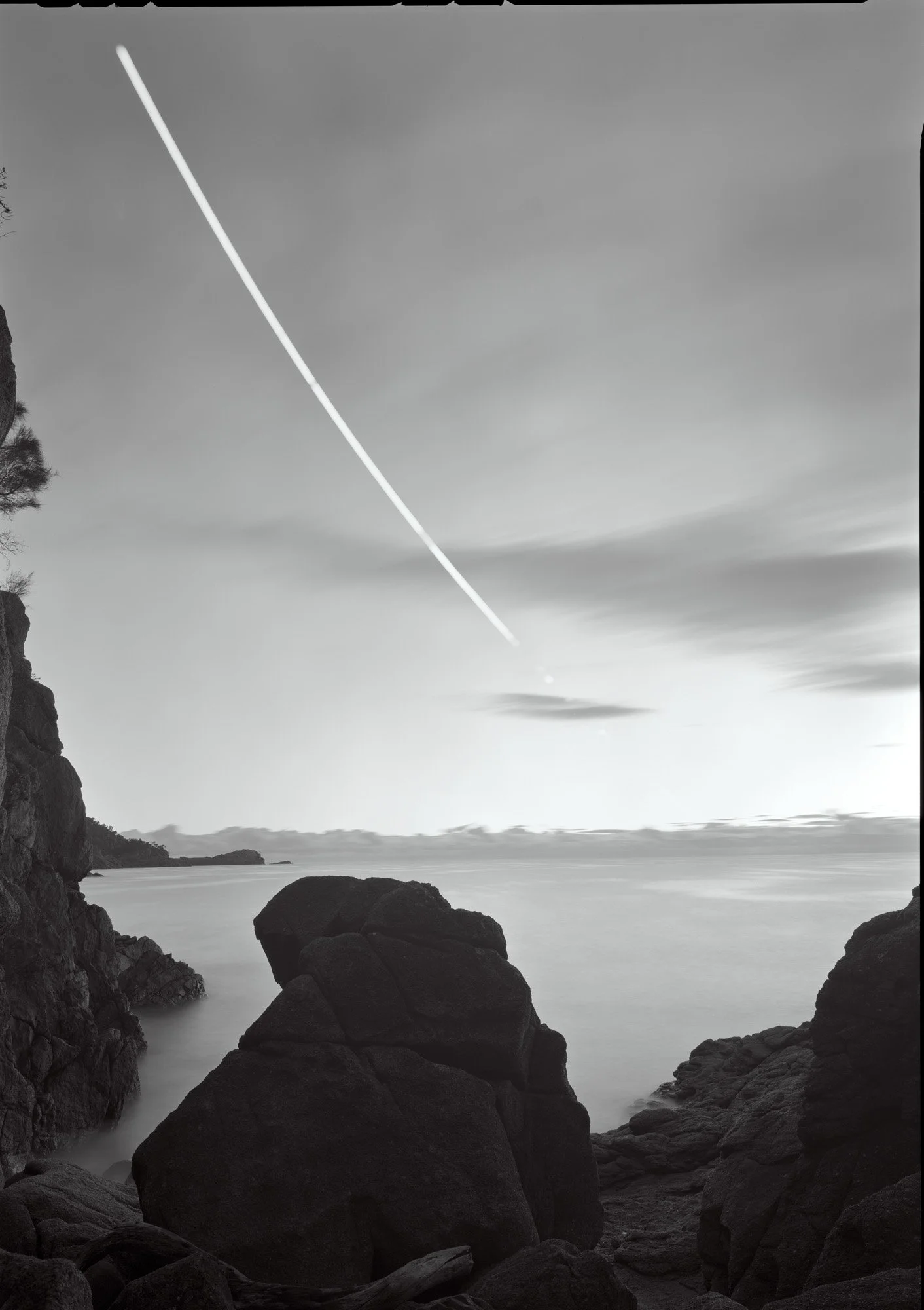  2 December 2025, 5:15 am-9:45 am, Sleepy Bay  Pigment ink print, 101.6 cm x 76.2 cm, 2026 