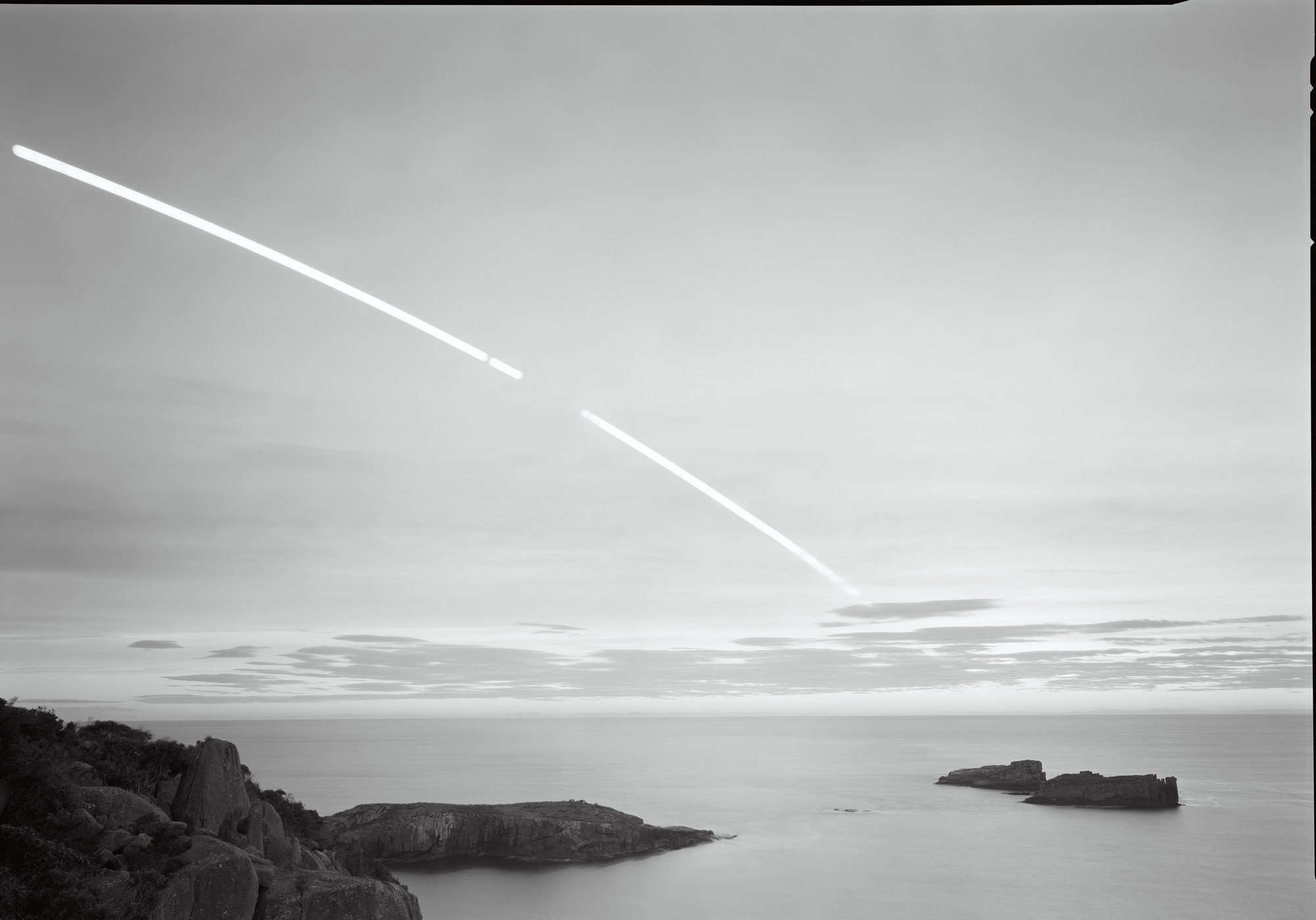  14 May 2025, 7:00 am-12:00 pm, Cape Tourville  Pigment ink print, 76.2 cm x 101.6 cm, 2026 